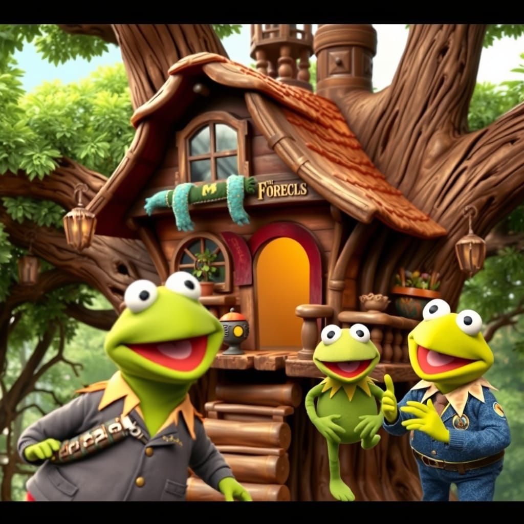 Muppets Adventure Treehouse: A Whimsical Design