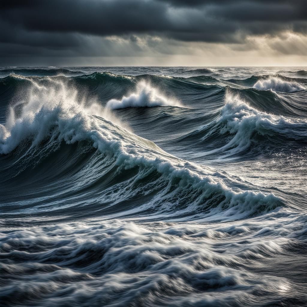 Hyperrealistic Ocean Waves in High Definition