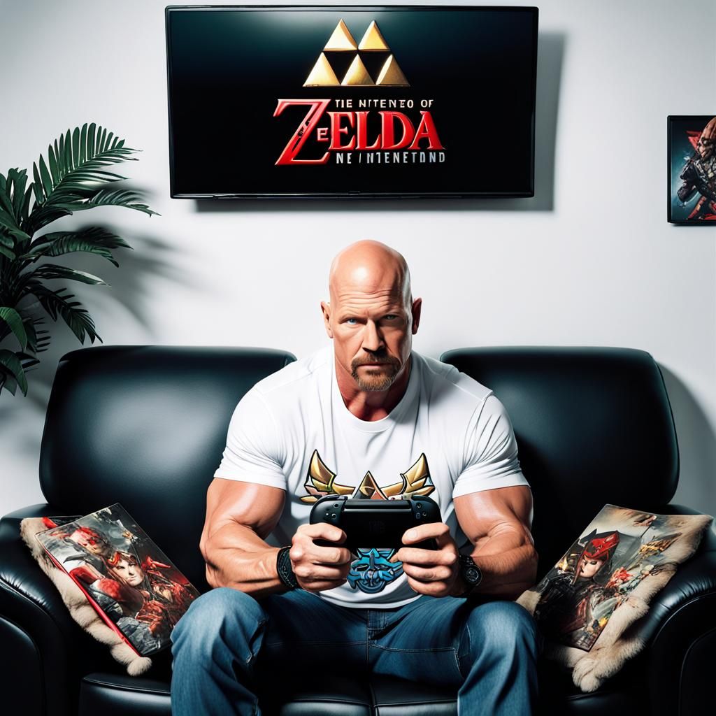 Stone Cold Steve Austin Plays Nintendo Switch