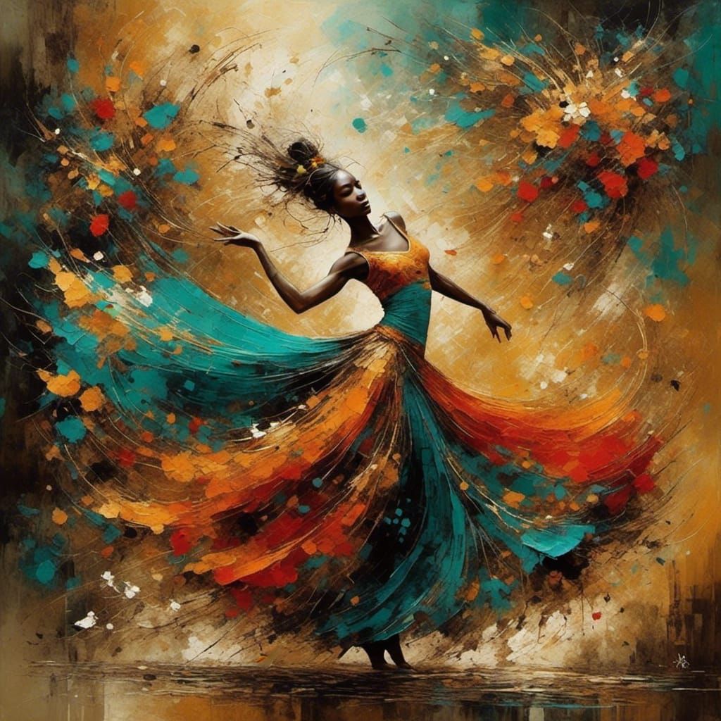 Enchanting Surreal Dance in Dreamlike Realm