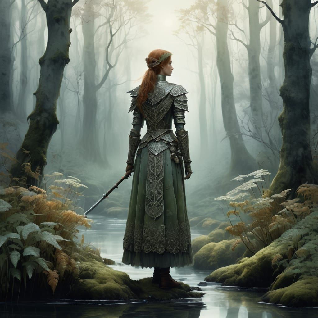 🏹 The Mosscloak Warden
Inspired by Amaia Aberasturi
Palette...