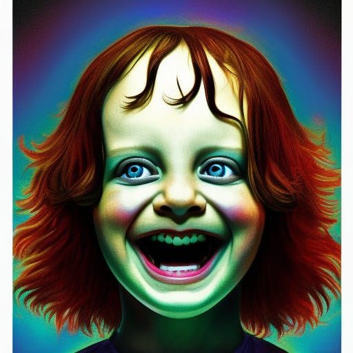 Hyperrealistic Portrait Inspired by The Shining