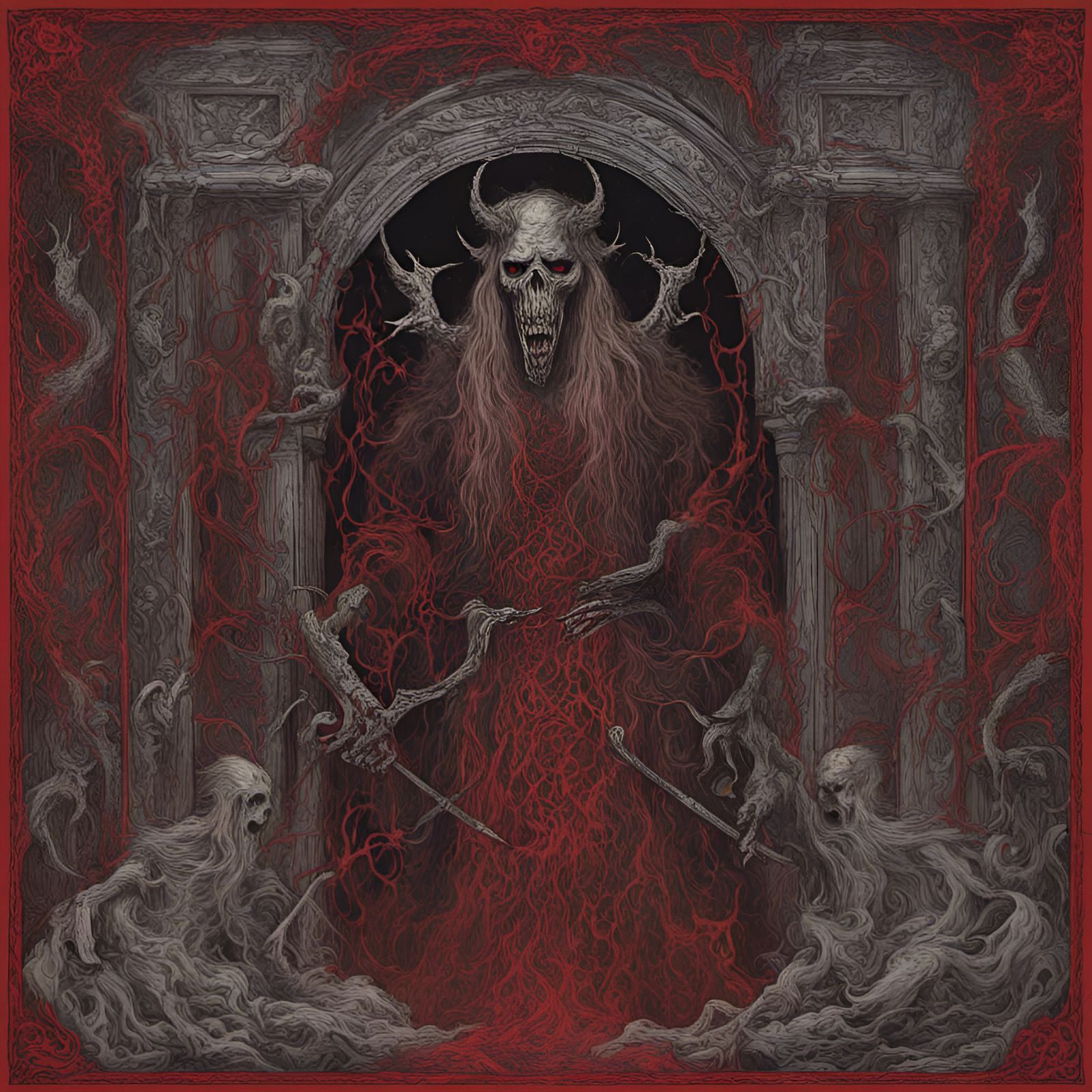 Demonic Celtic Horror: Red Mist Gates of Hell