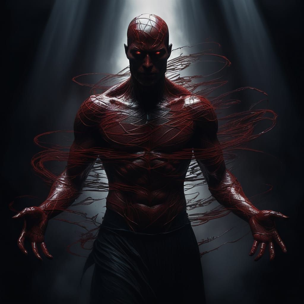 Haunting Figure in Dark Fantasy Art