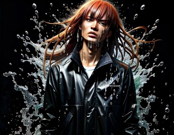 AI Interpretation of "Drenched"