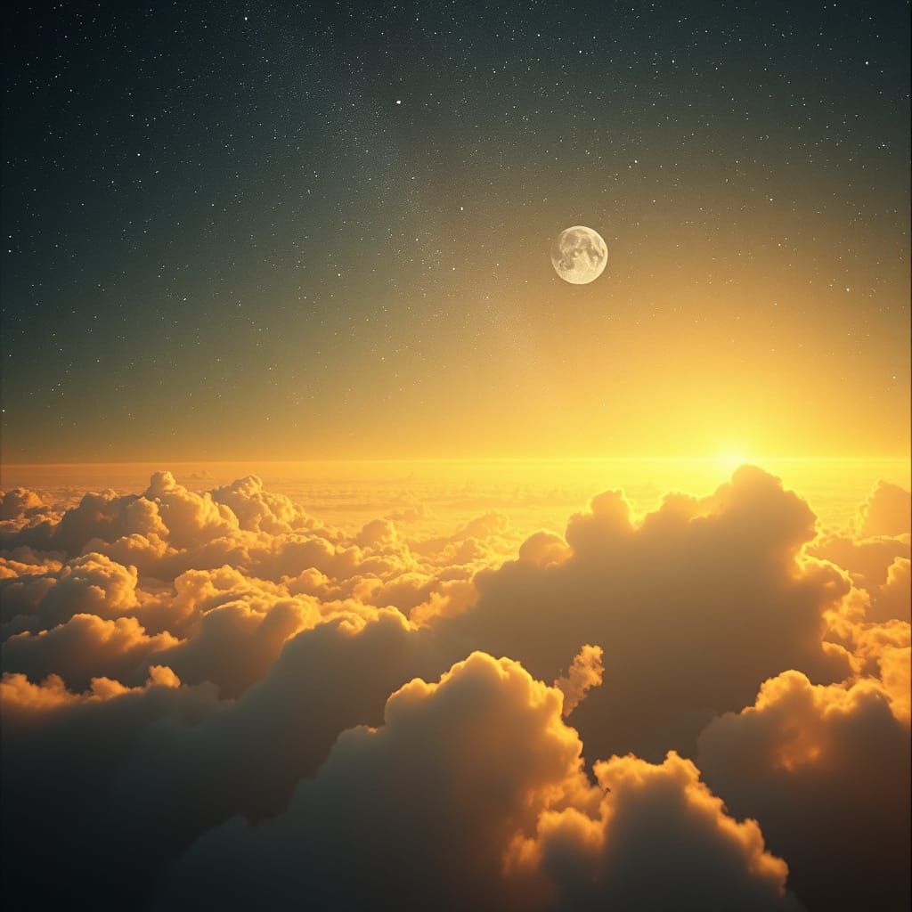 Celestial Odyssey in Soft Focus