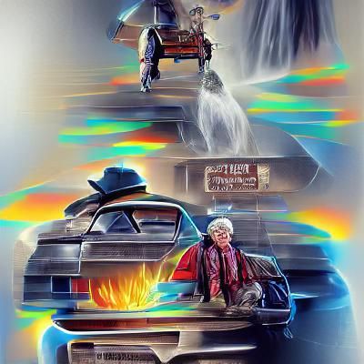 Abstract and Futuristic AI-Generated Art