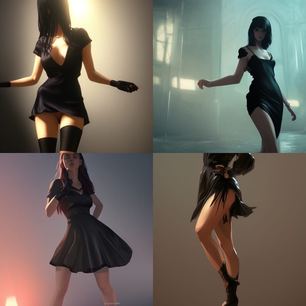 Brunette in Handcuffs: Hyperdetailed Digital Art