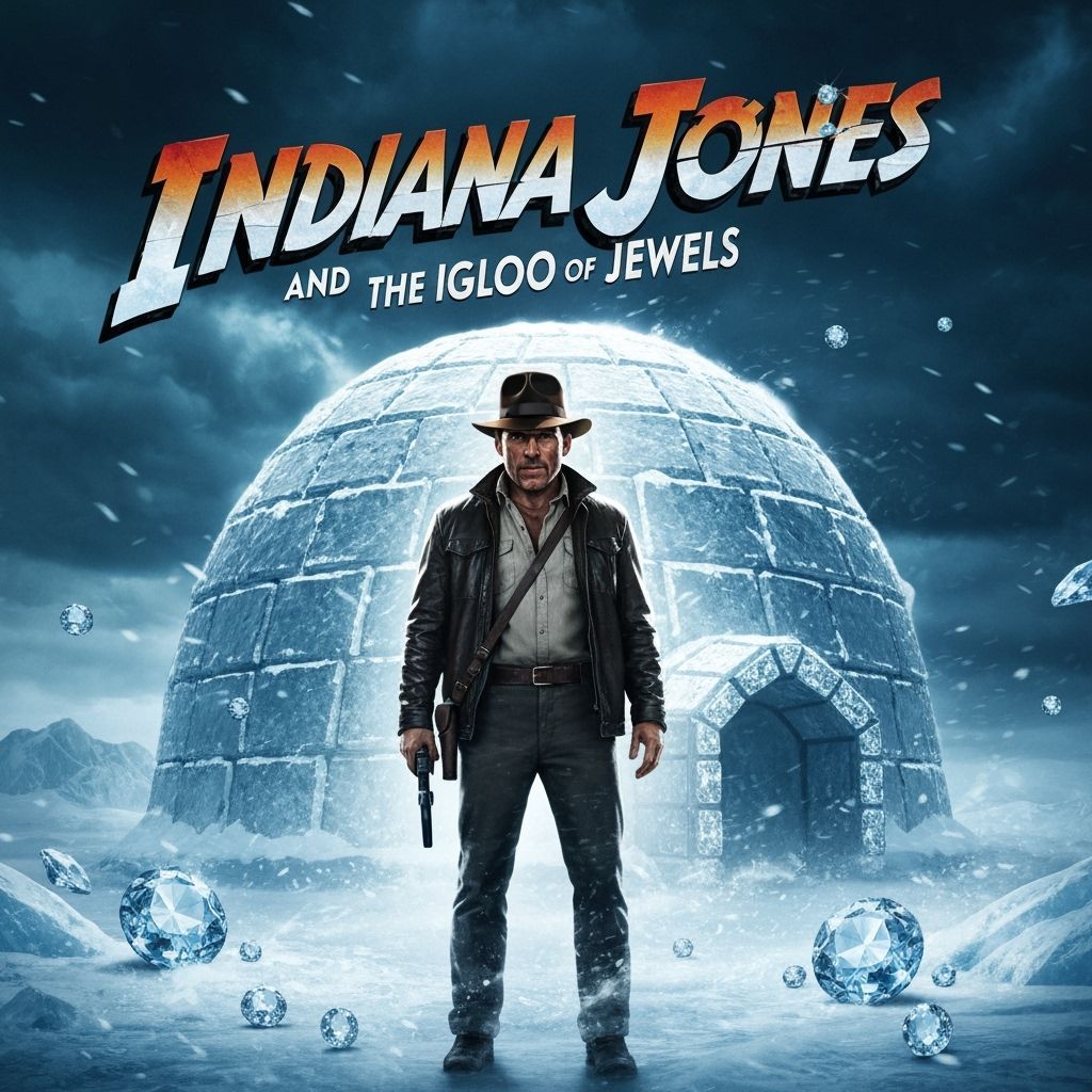Indiana Jones Arctic Adventure Movie Poster