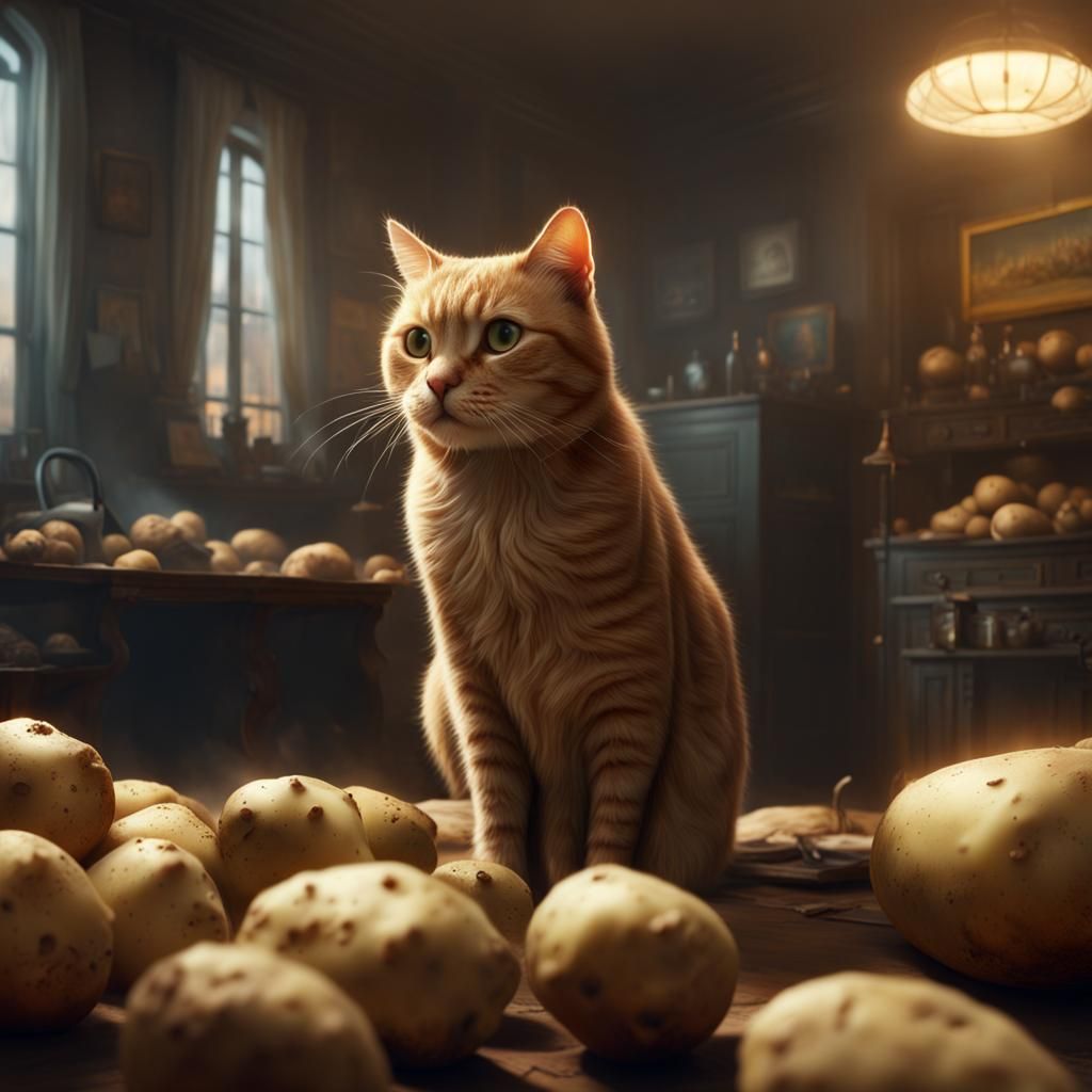 potato cat