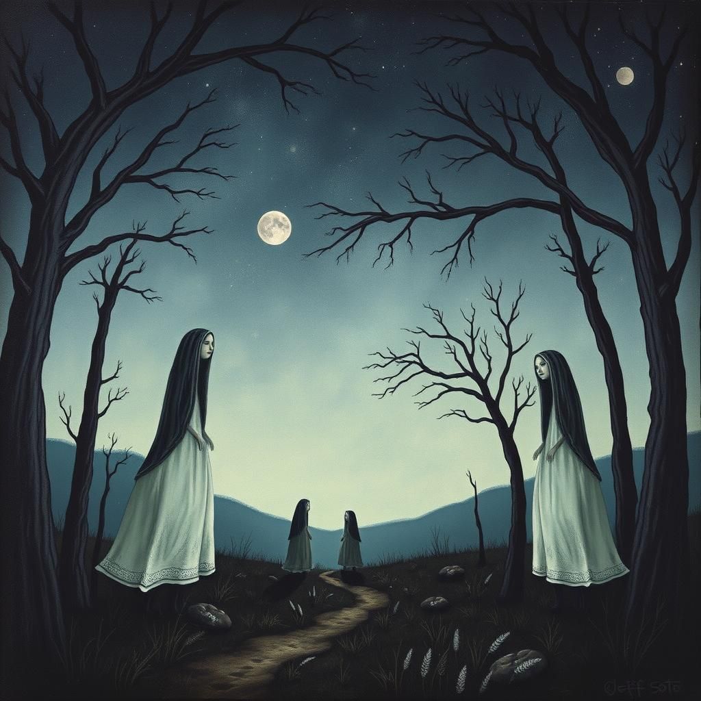 Seven Sisters: A Pop-Surrealist Solace