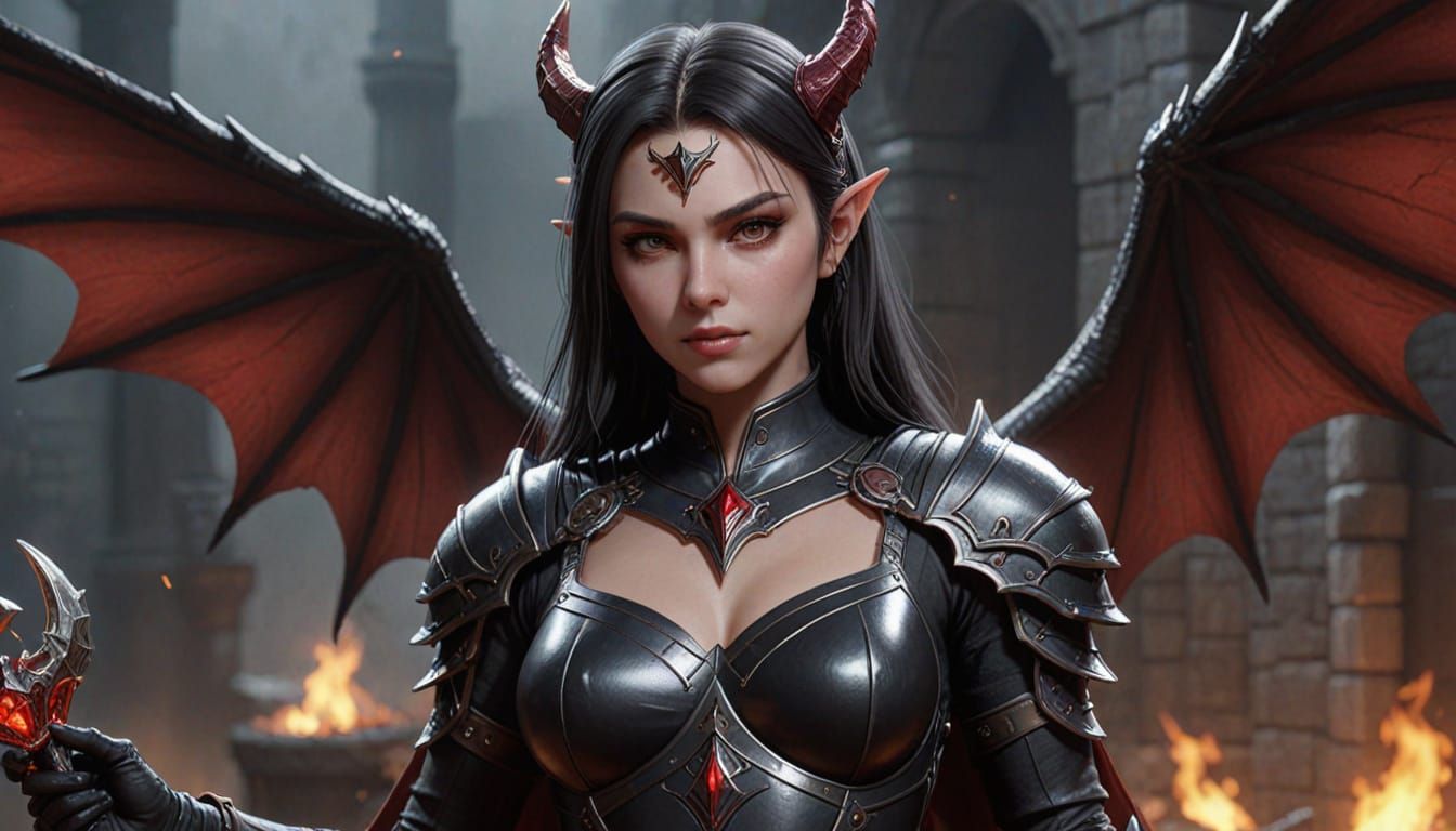 Ethereal Anime Wiz Venger Casts Dark Magic