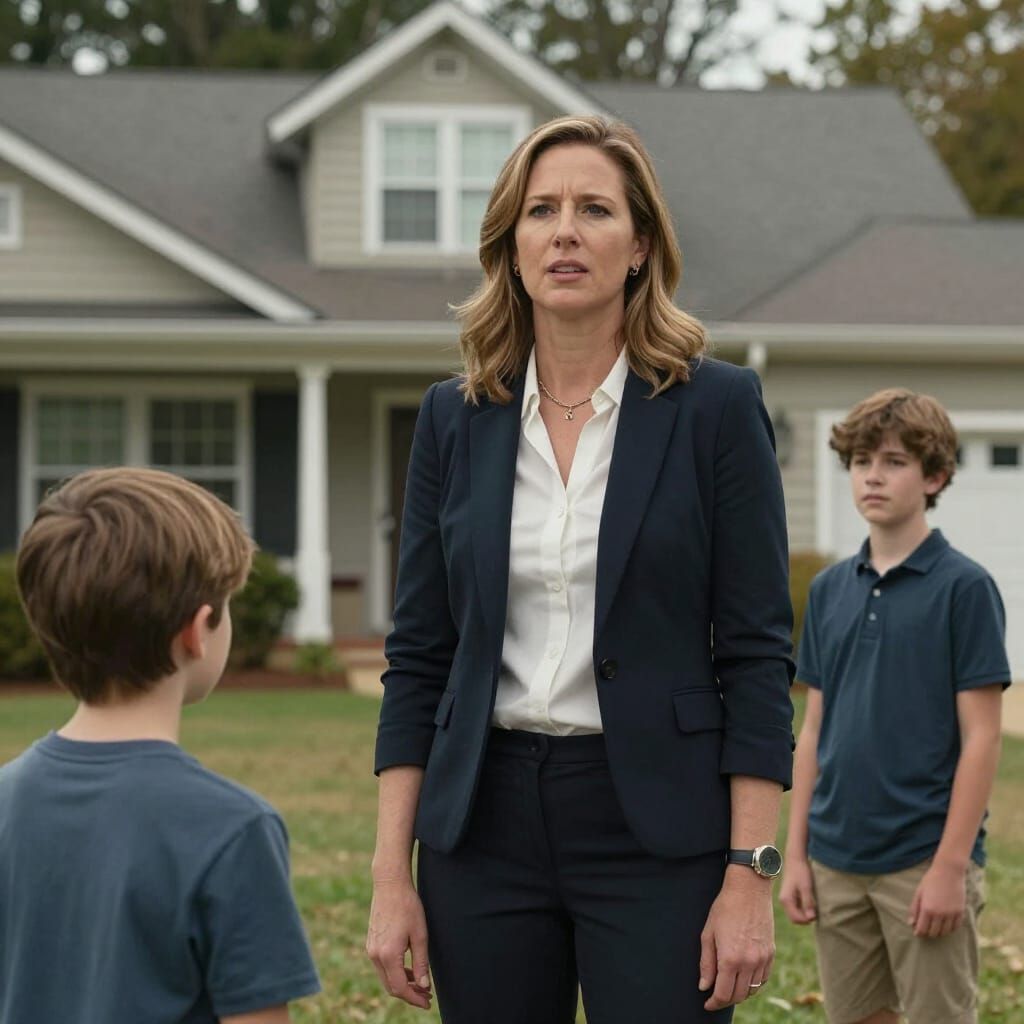 Real Estate Agent Rachel Whitaker in Realistic Style