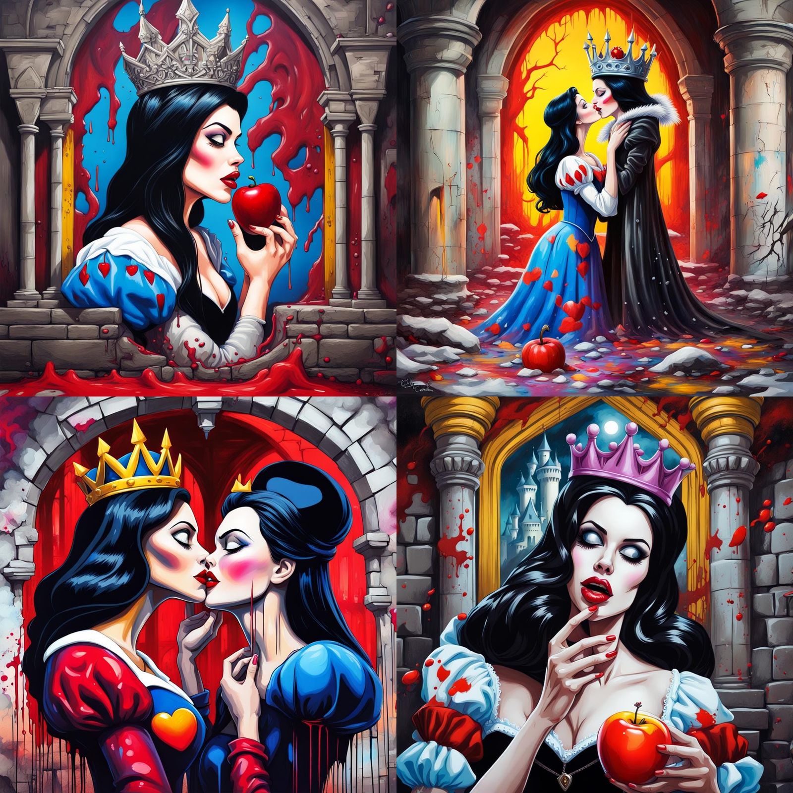 Evil Queen & Snow White