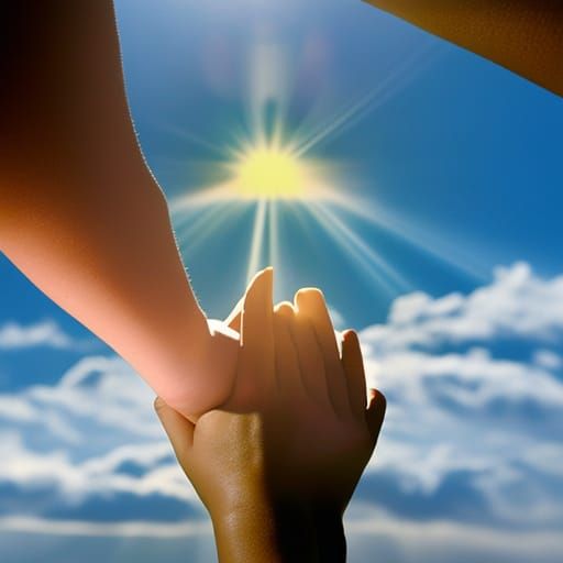 Ferry Foundation Helping Hands Seal Stamp in Sunshine