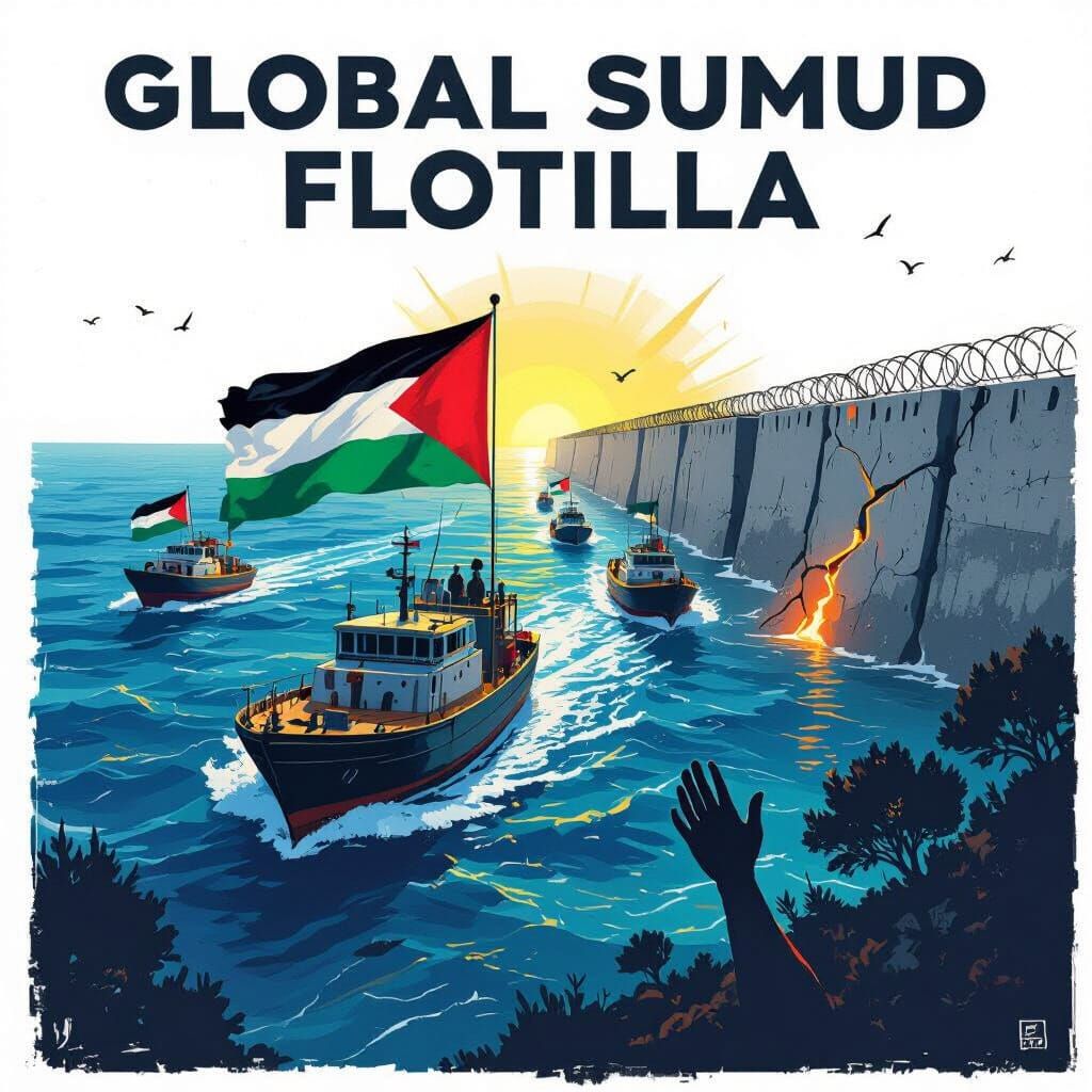Global Sumud Flotilla Sails: Hope Against Blockade