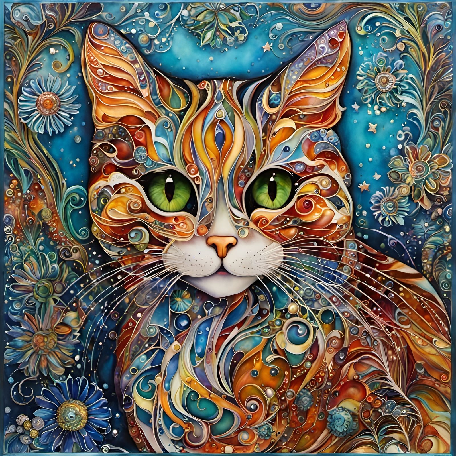 Glass cat series