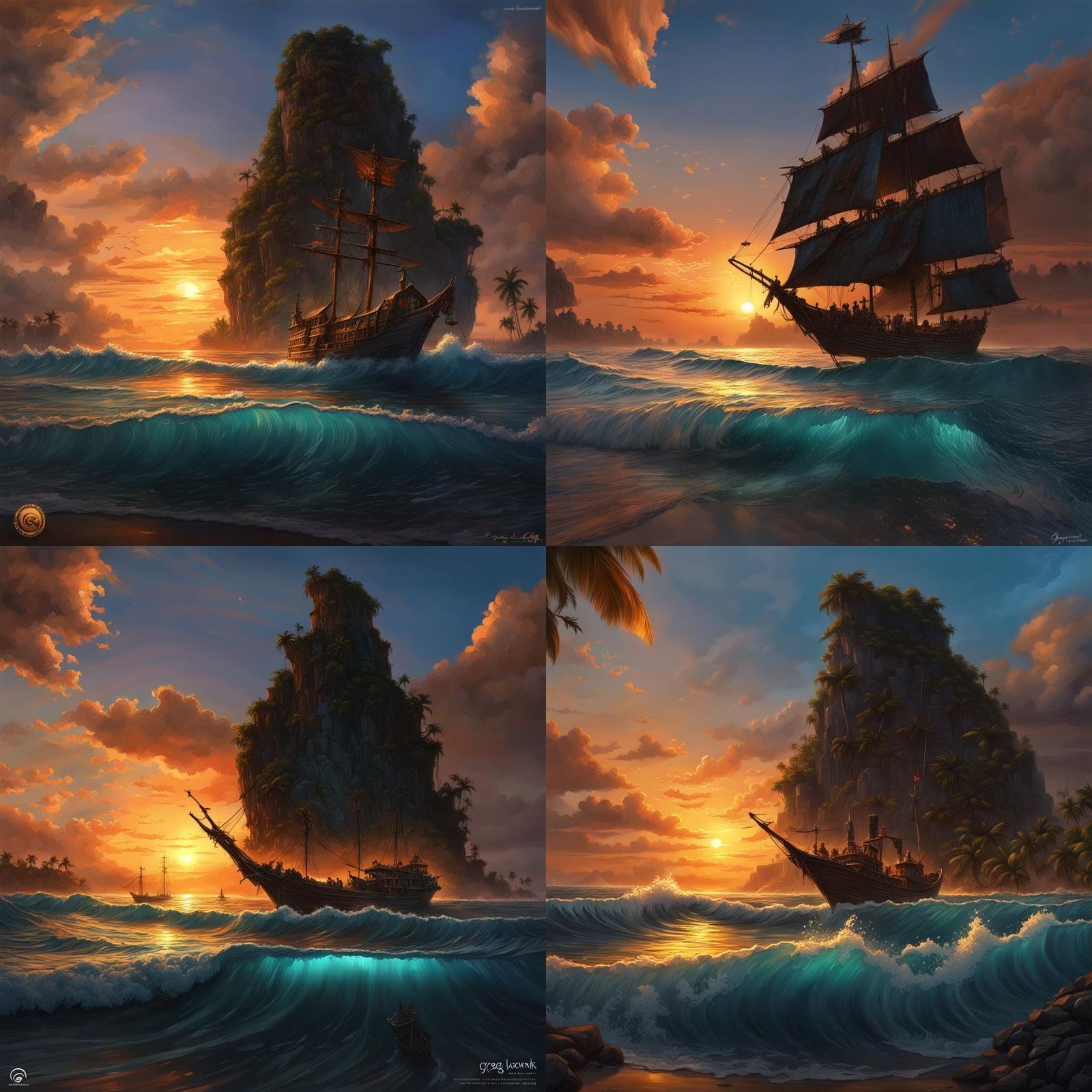 an ancient sea ship that was once glorious