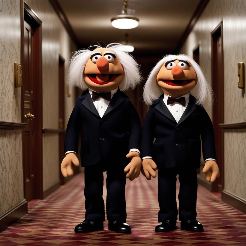 Muppets in The Shining.