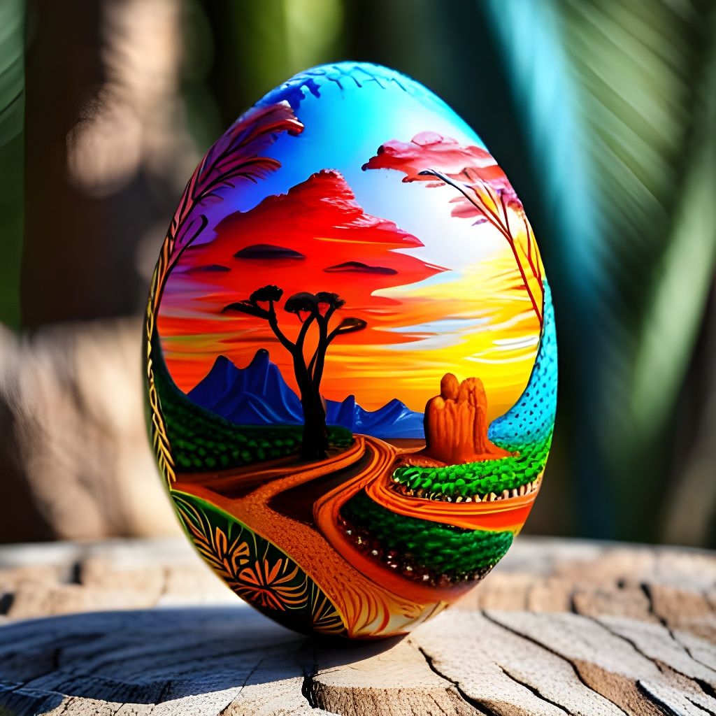 Koala Carving in Australian Outback Style