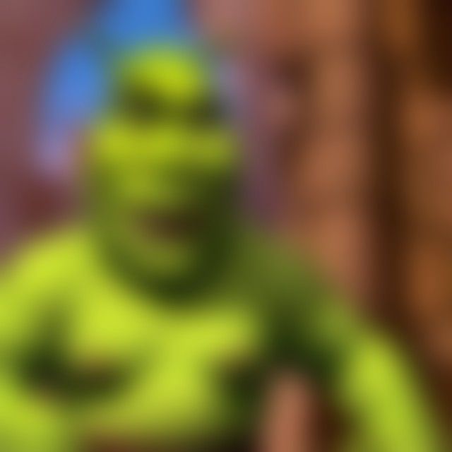 Comical Shrek Caricature