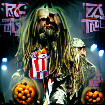 Rob Zombie Inspired Zombie Character