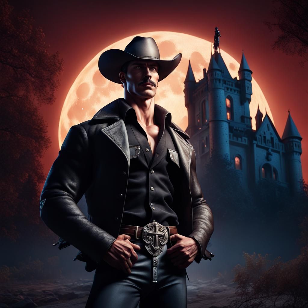 Tom of Finland Cowboy at Dracula's Castle