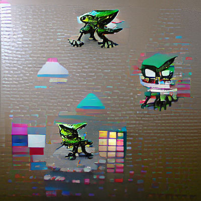 Sinister Gremlin in Shadows, Digital Art