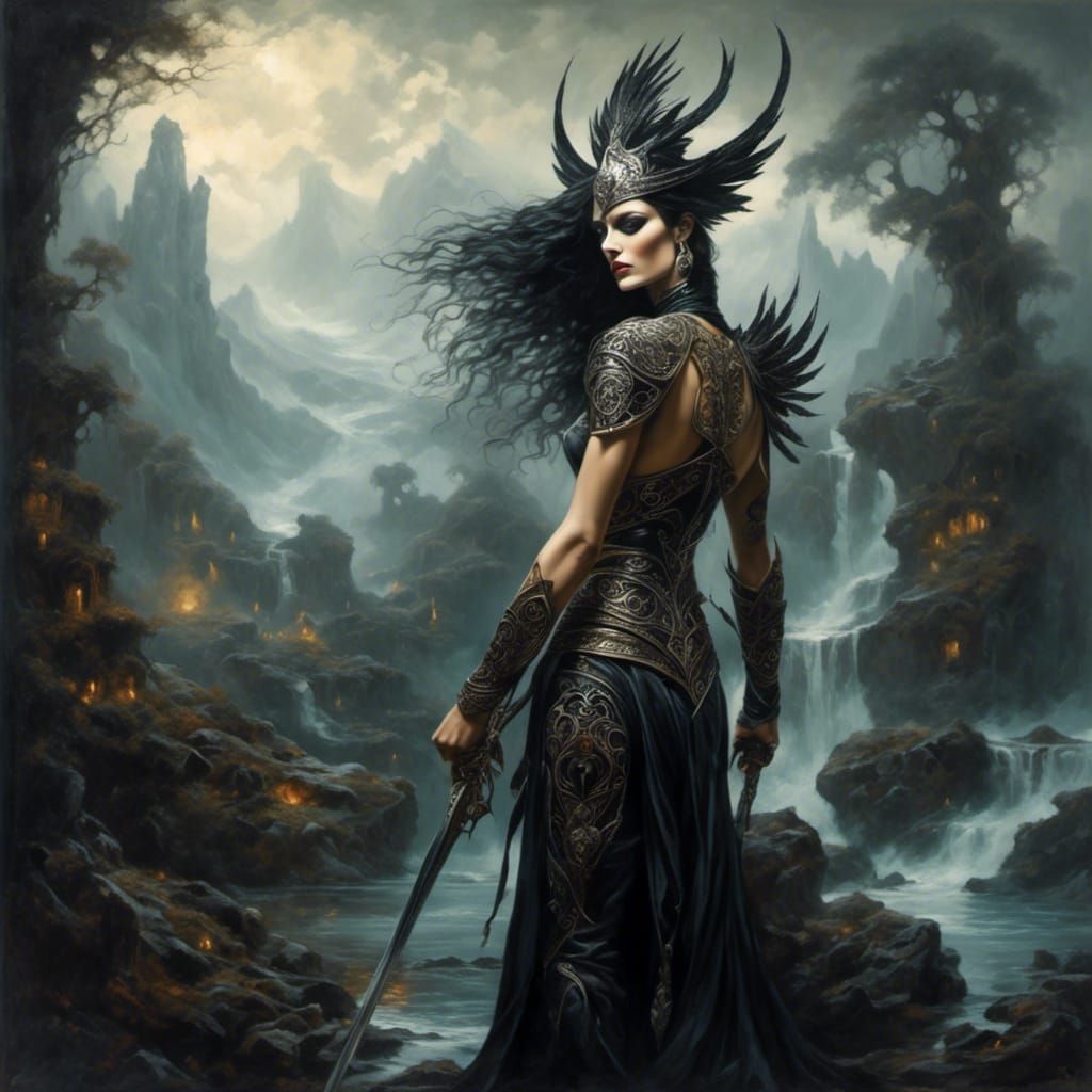 Sensual Skyclad Druidess Embraces Nature's Freedom