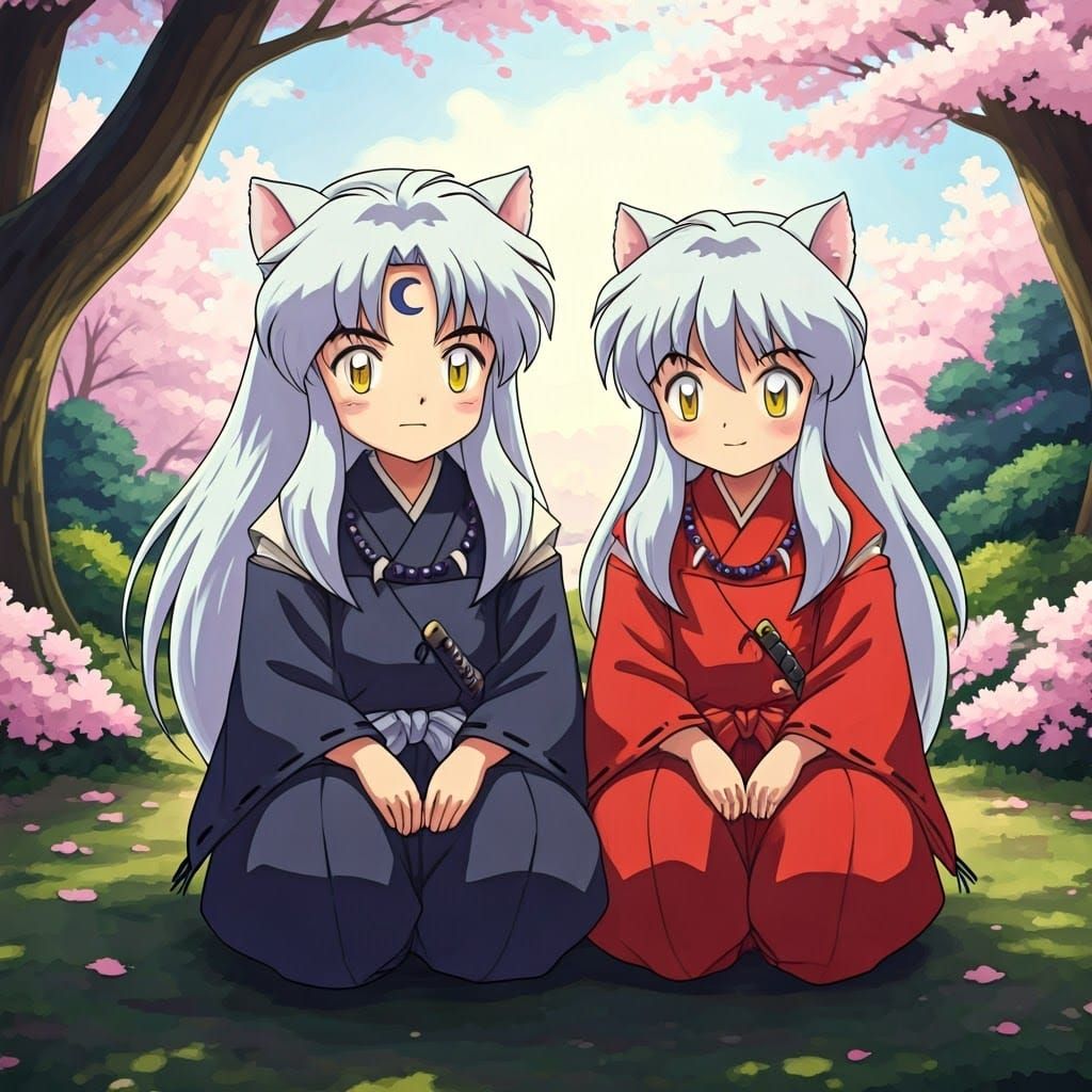 Childhood Memories of Two Brothers in a Vibrant Japanese Gar...