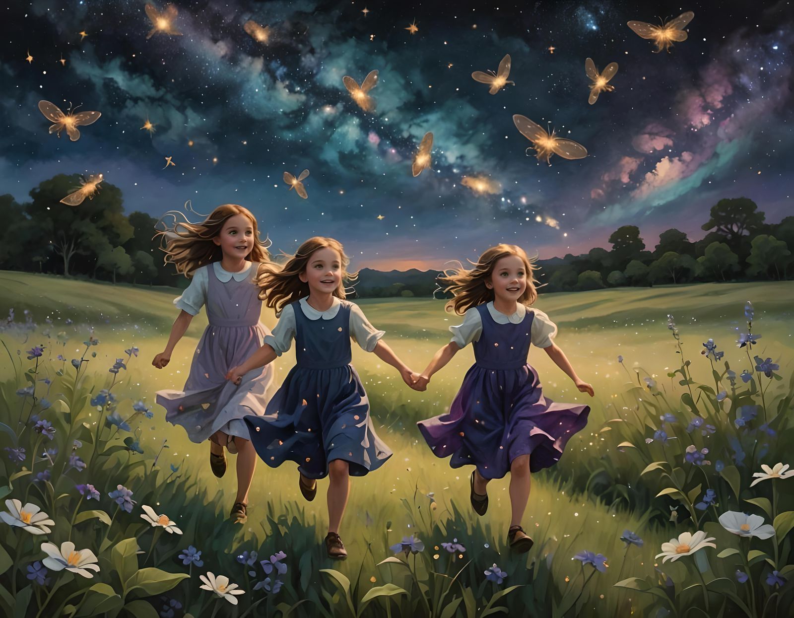 Nights Where Fireflies are Mistaken for Stars