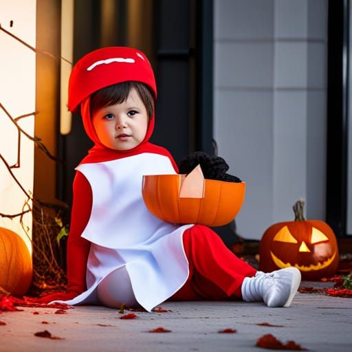 Unique AI-Generated Halloween Costume Design