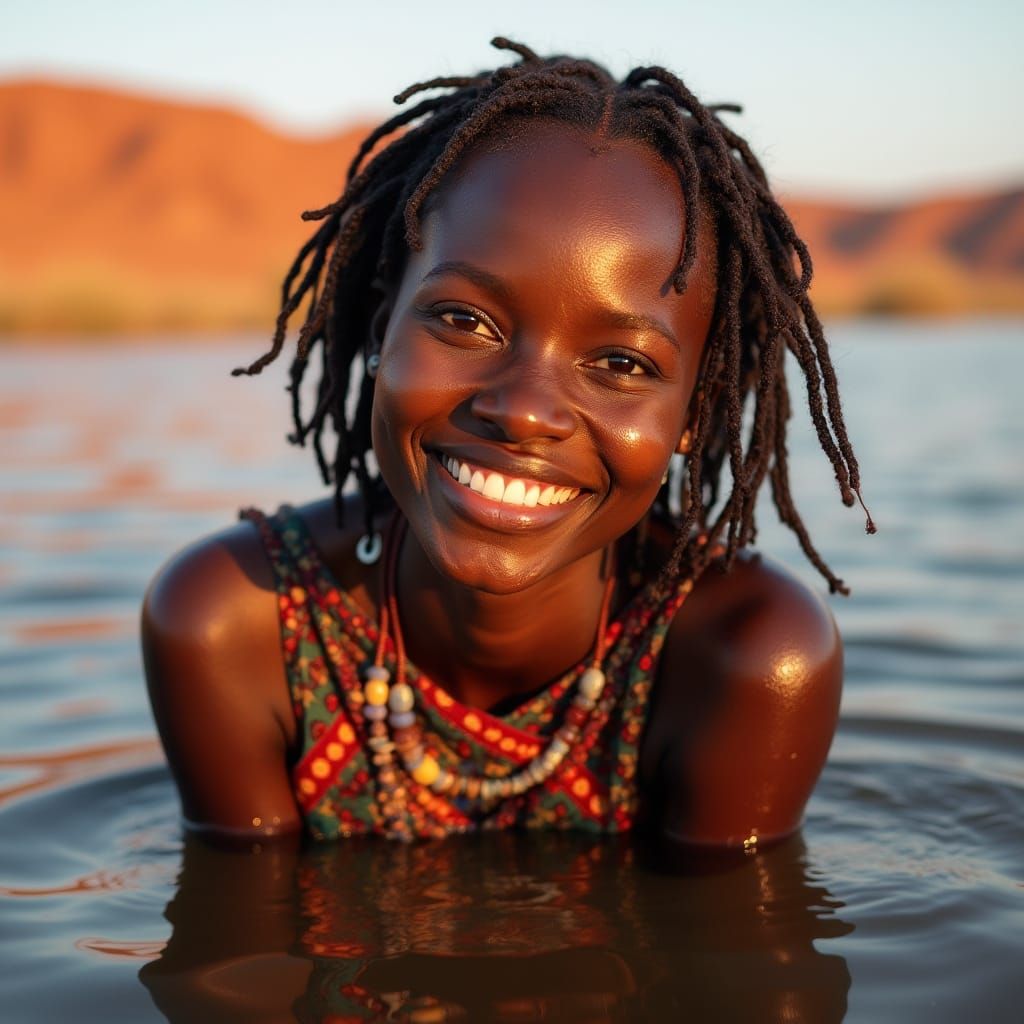 Desert Goddess in Himba Splendor