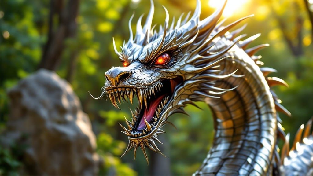 Sculpture of a Dragon