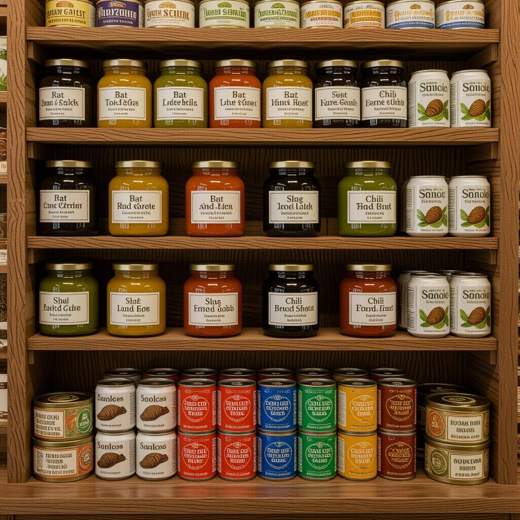 Quaint Shop with Eccentric Sandwich Spreads