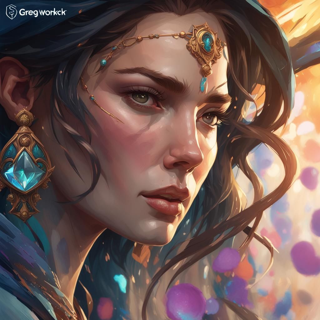 Detailed Portrait Concept Art in Unreal Engine 5