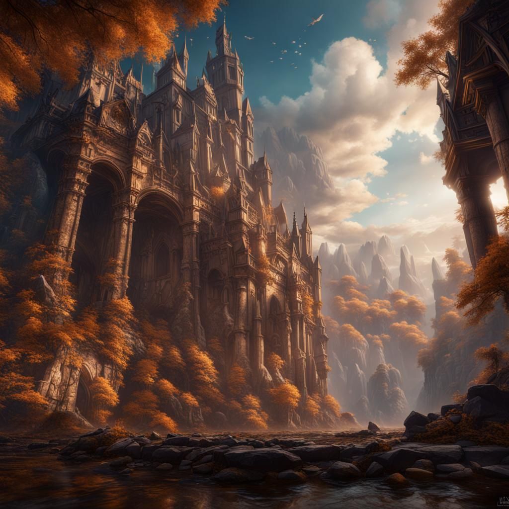 Greatness of God: Detailed Matte Painting