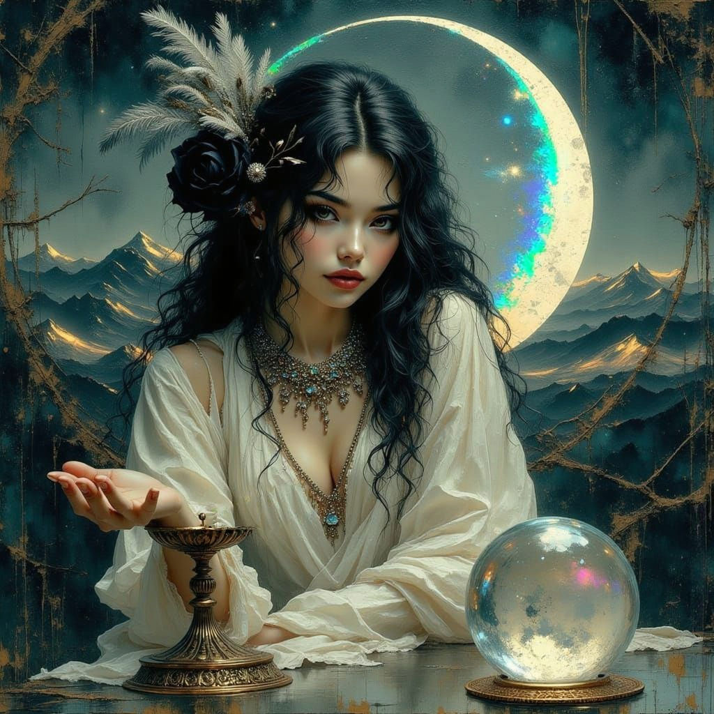 A magical gypsy woman