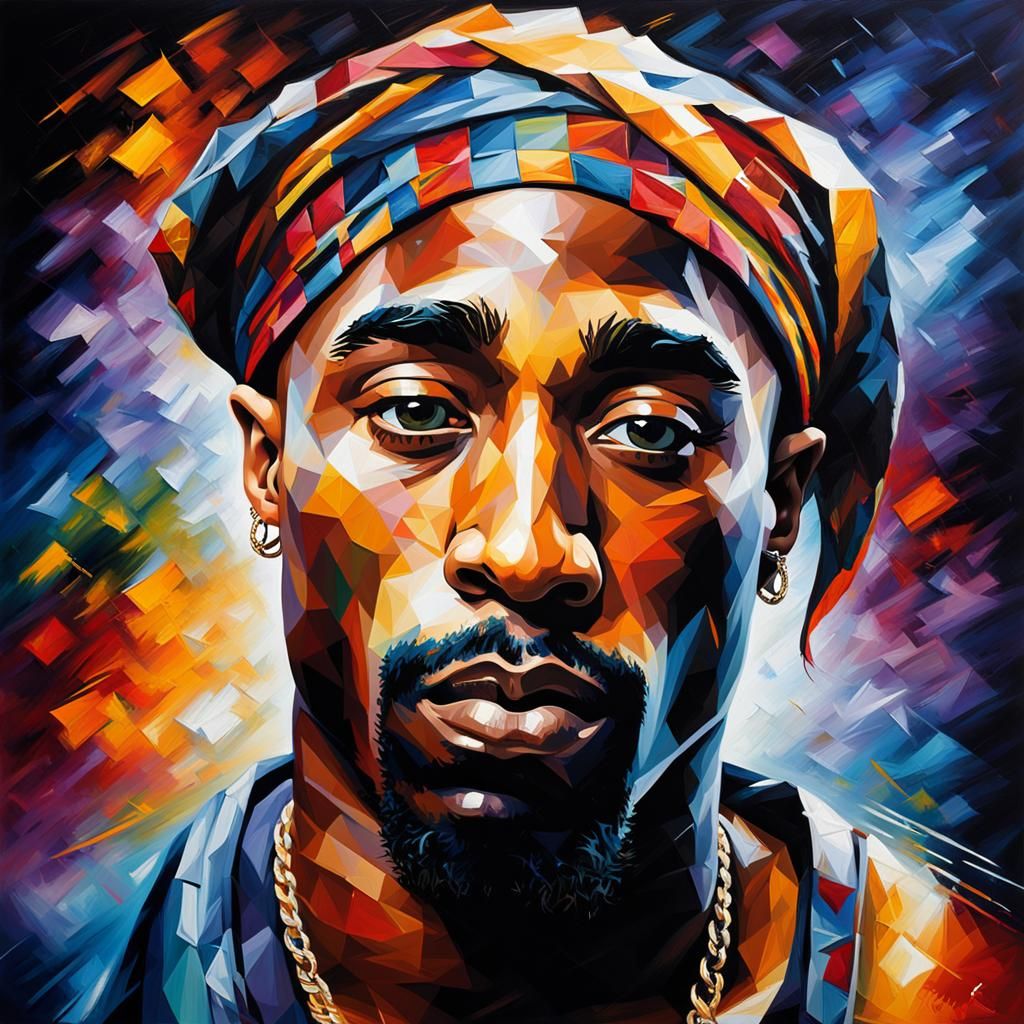 Tupac portrait