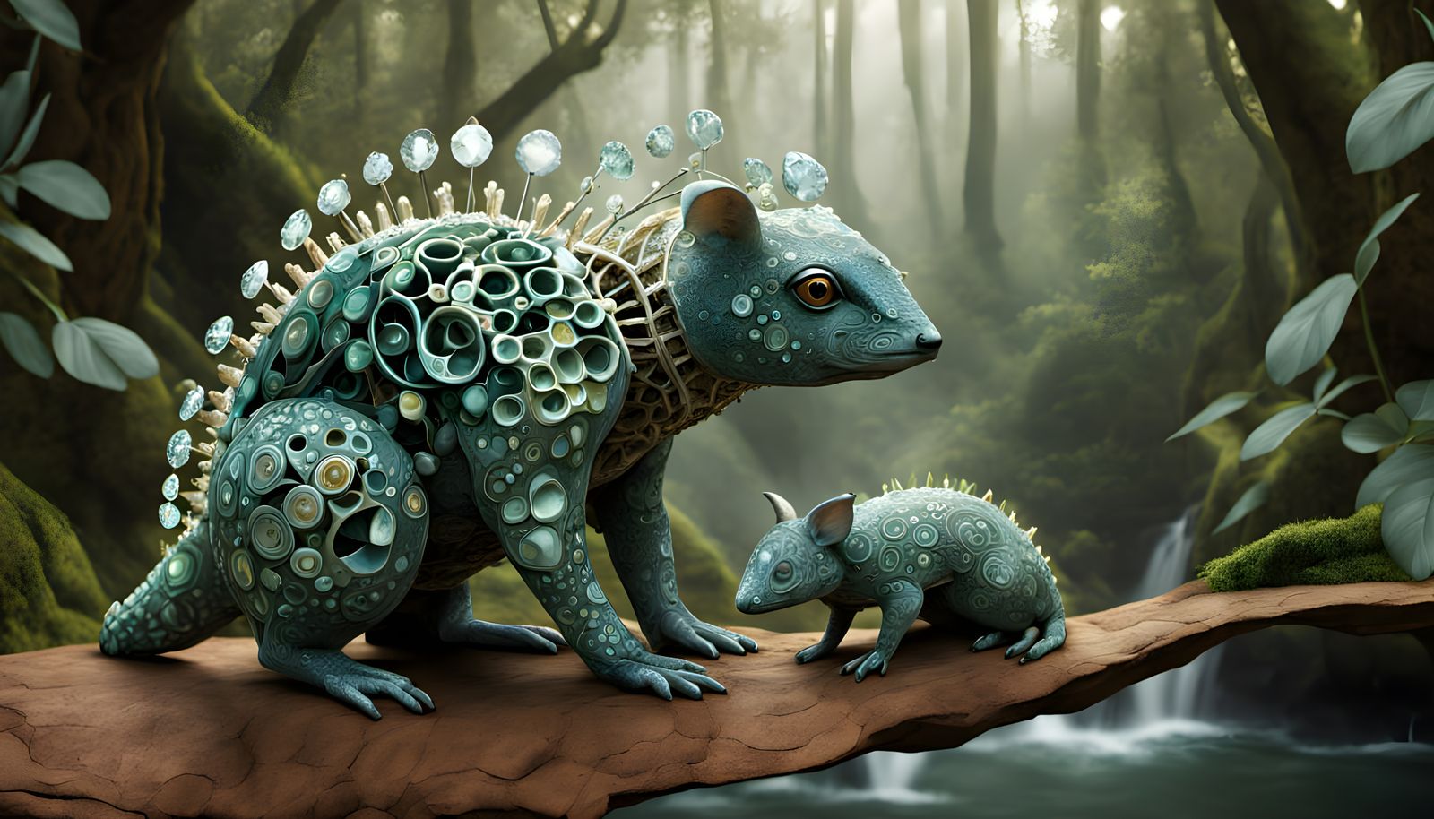 Surreal Australian Fauna Revelation in Polyanthropomorphic F...