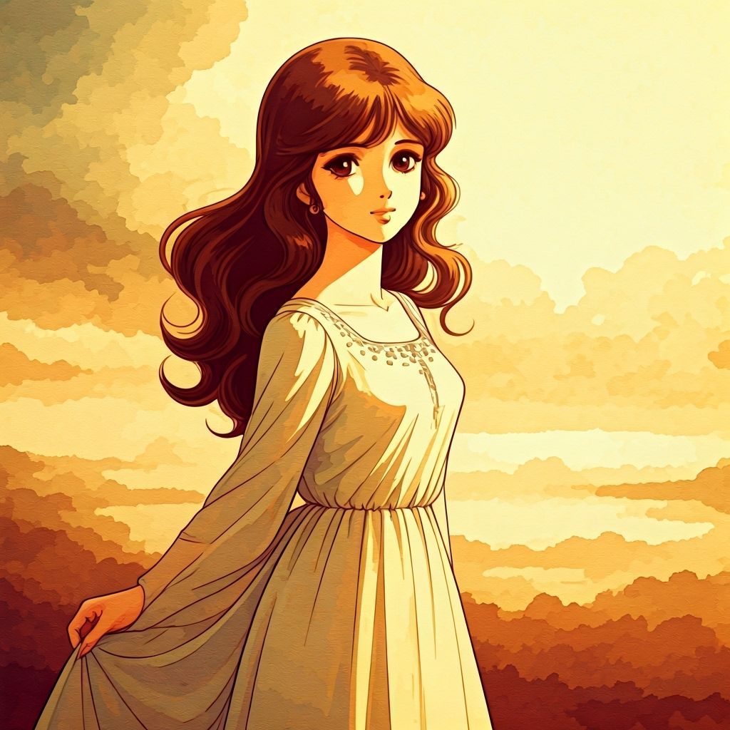 Romantic Manga Scene in Igarashi Style