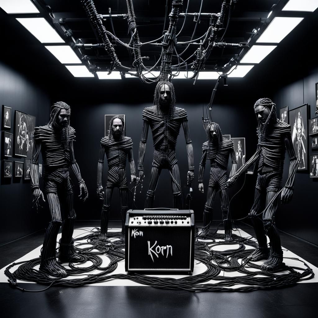 KORN-Style Band Cover with Cable Sculptures