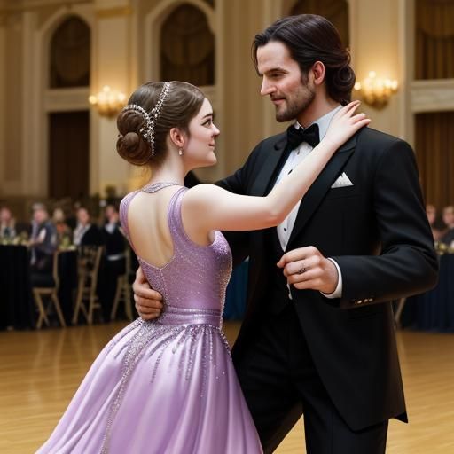 Bigby Wolf and Keira Swan Ballroom Dance
