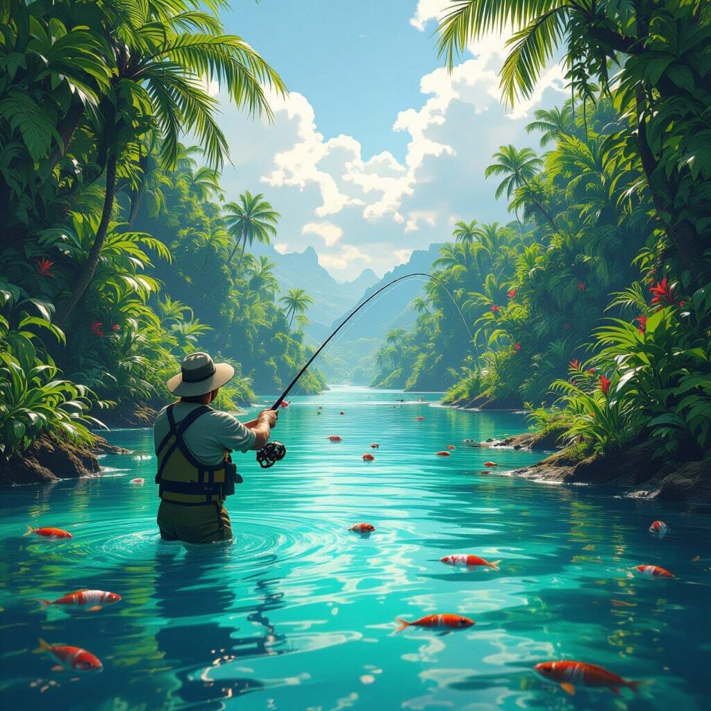 Fisherman's Cast: Fantasy Art in Rich Color