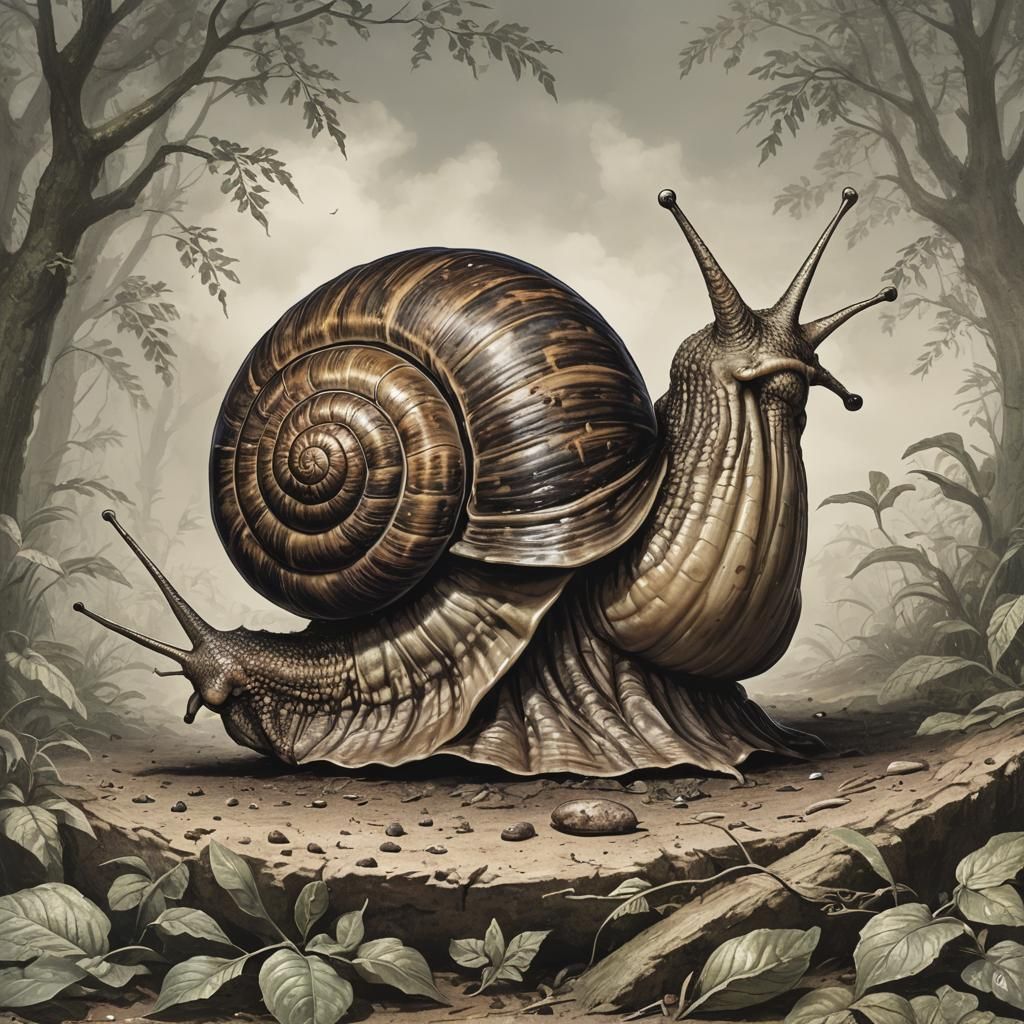Image of a Monstrous Snail