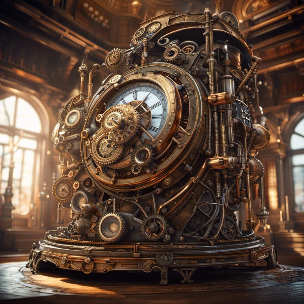 Futuristic Time Machine