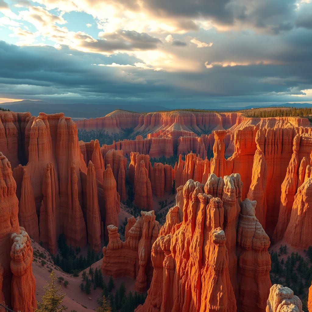 Bryce Canyon: Majestic HDR 3D Videogame Masterpiece