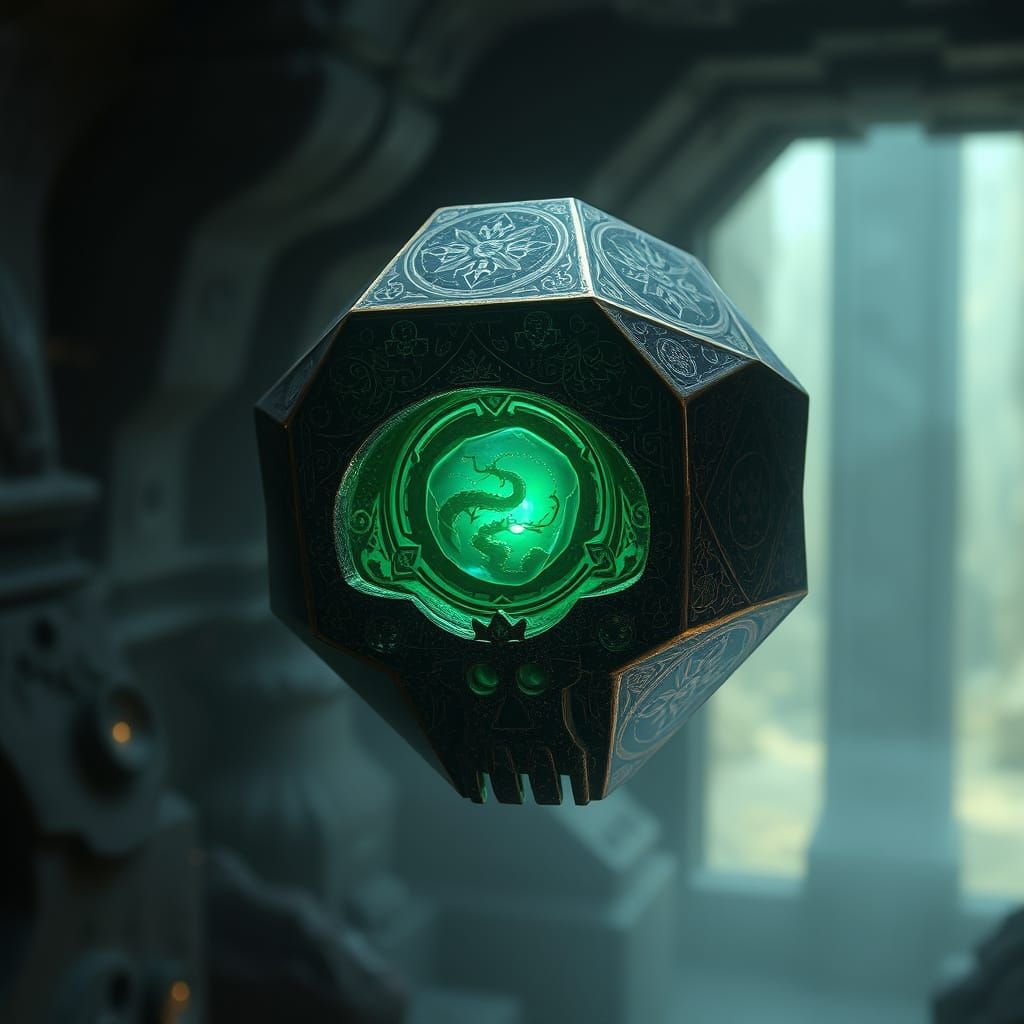 Ancient Sith Holocron in Onderonian Relics Style