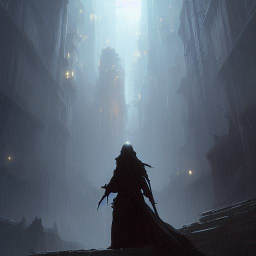 Dark Fantasy Search in Hyperdetailed Digital Art