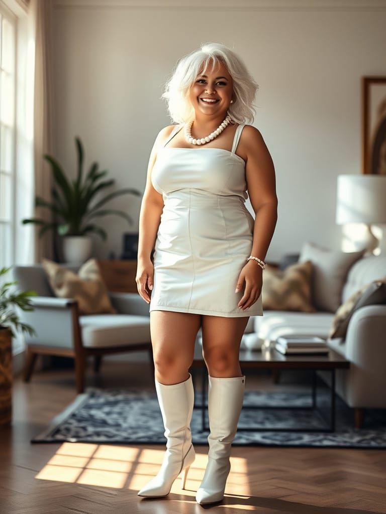 Elegant Woman in Soft Morning Light